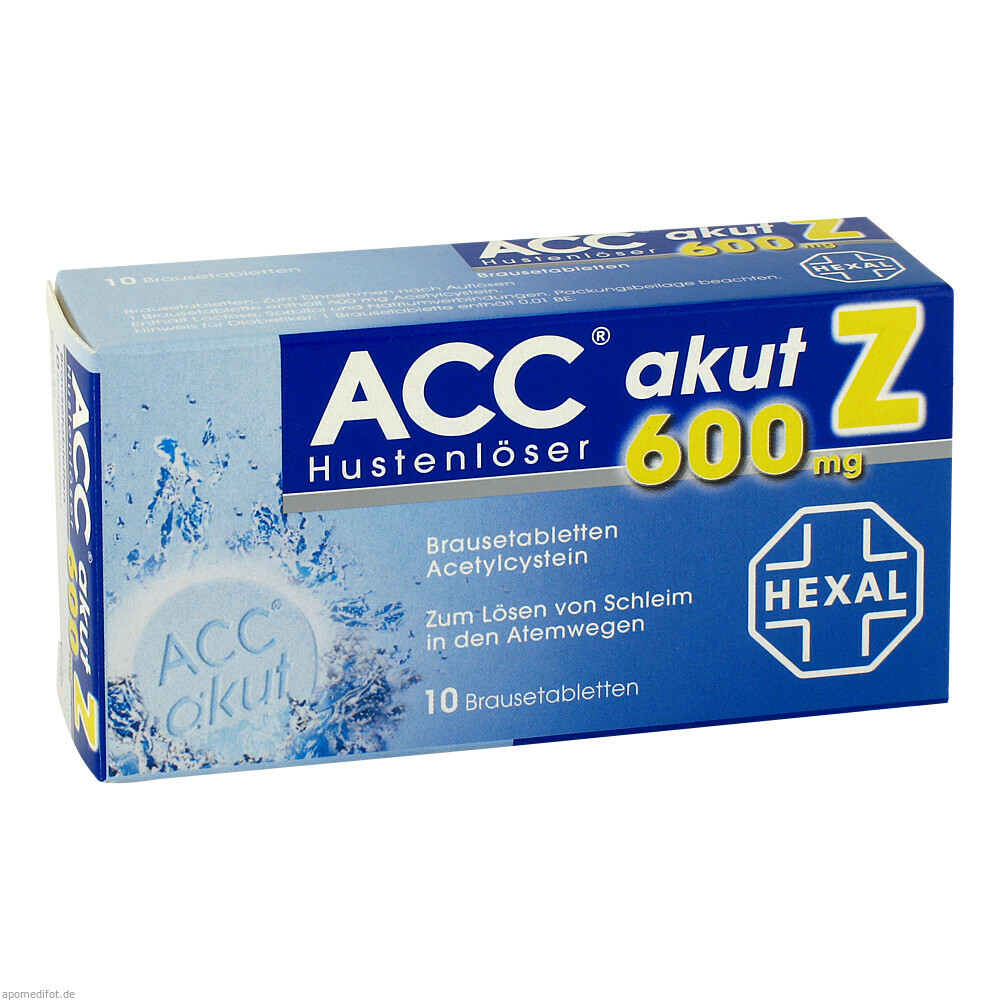 ACC AKUT 600 Z HUSTENLOESE 10St (HEXAL)