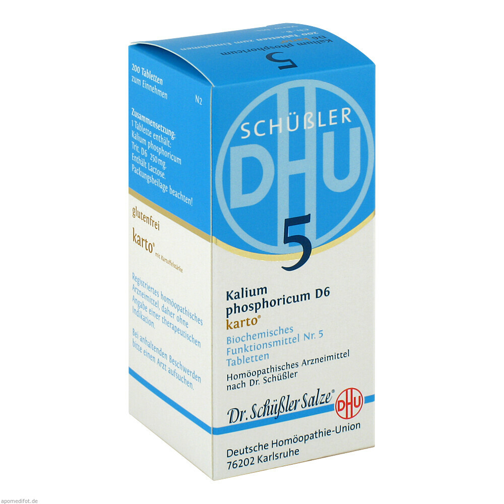 BIOCHEMIE 5 KAL PHOS D 6 K 200St (DHU)