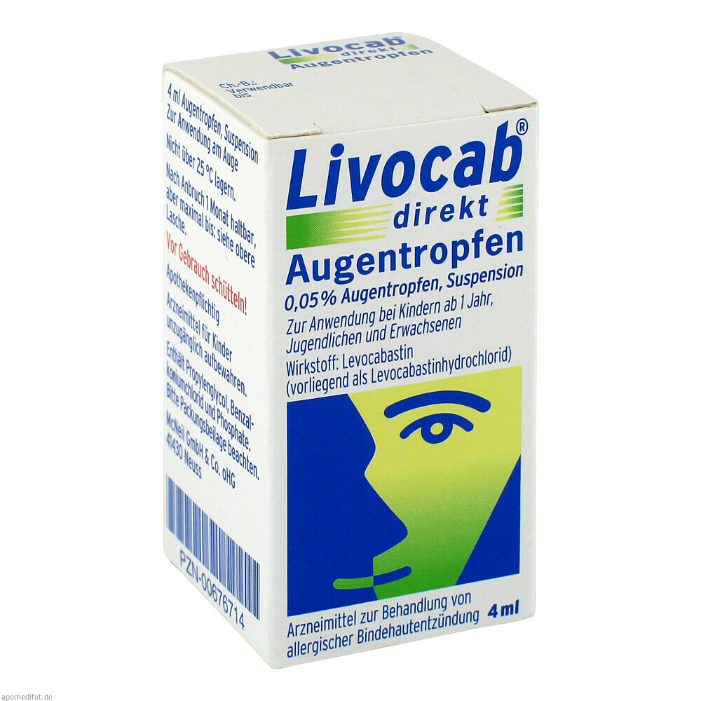 LIVOCAB DIREKT AUGENTROPF 4ml (JOHNSON & JOHNS. OTC)