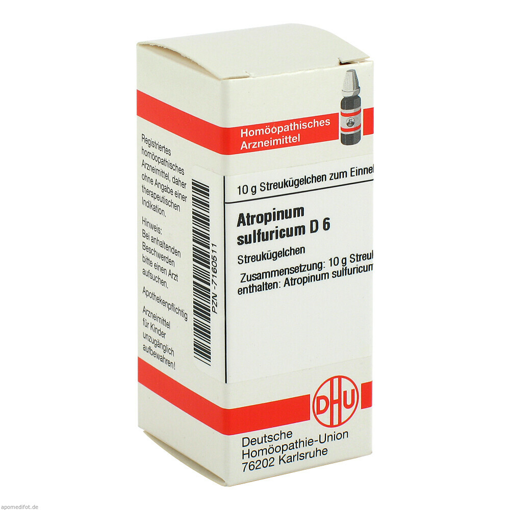 ATROPINUM SULF D 6 10g (DHU)