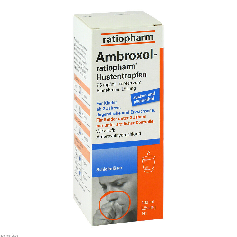 AMBROXOL RATIO HUSTENTROPF 100ml (RATIOPHARM)