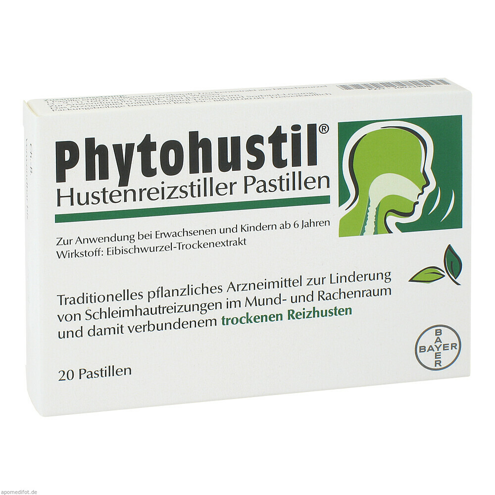 PHYTOHUSTIL HUSTENREIZSTIL 20St (BAYER SELBSTMED)