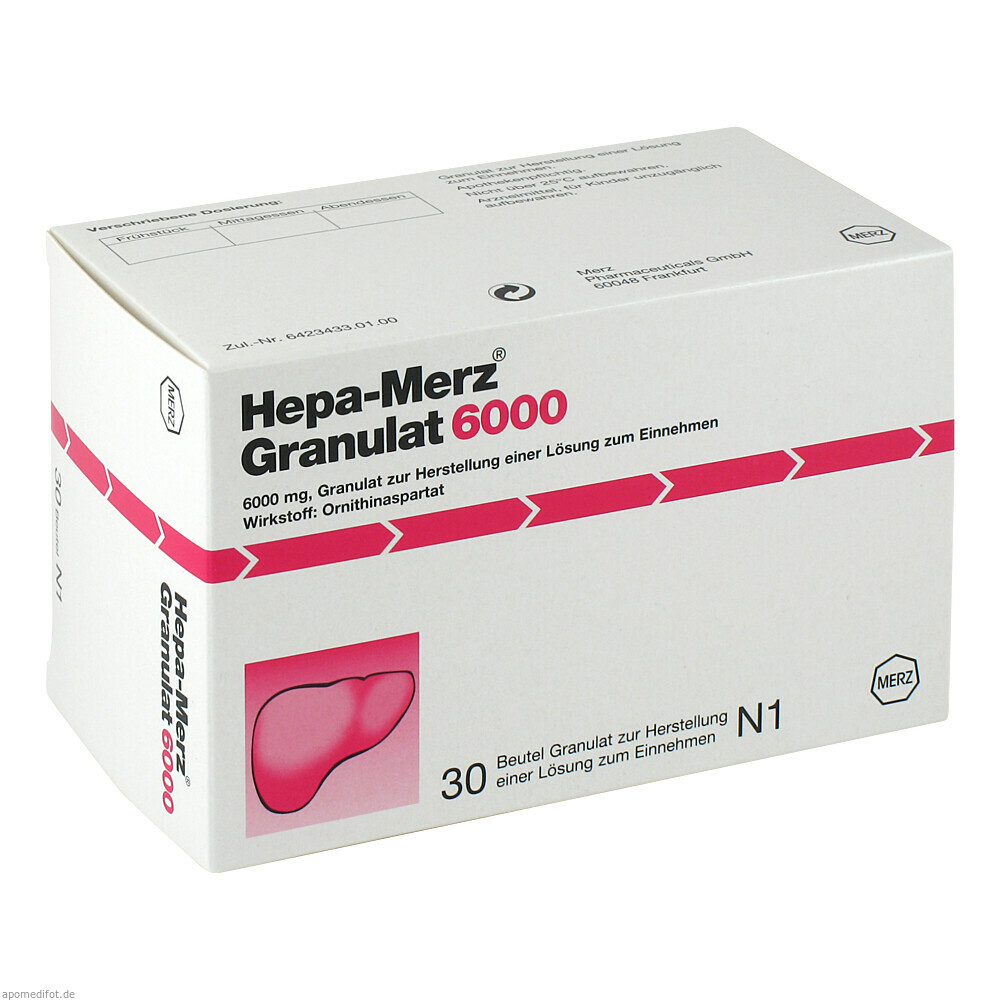 HEPA MERZ GRANULAT 6000BTL 30St (MERZ THERAPEUTICS)