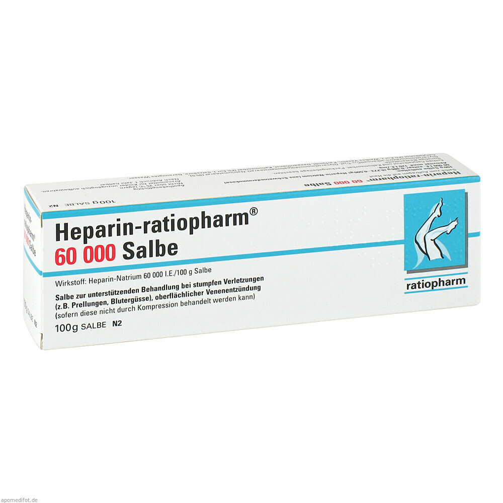 HEPARIN RATIOPHARM 60000 100g (RATIOPHARM)