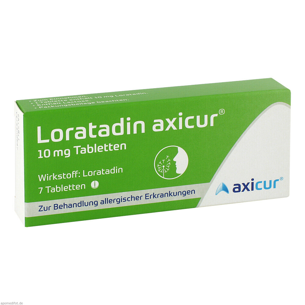 LORATADIN AXICUR 10MG TAB 7St (AXICORP PHARMA GB AXIC)