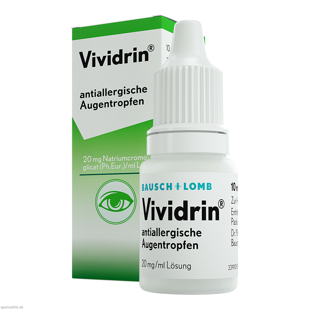 VIVIDRIN ANTIALLERG AUGENT 10ml (DR GERHARD MANN)