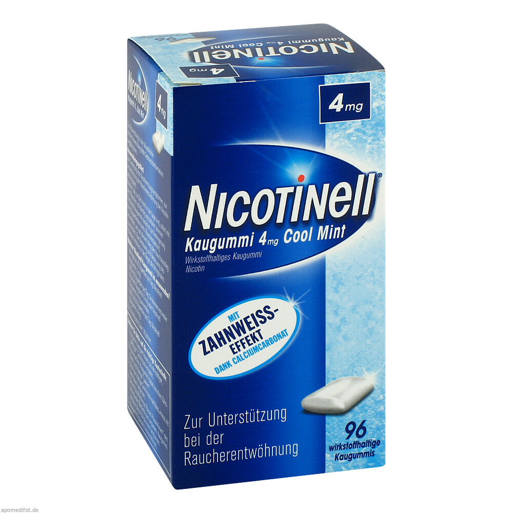 NICOTINELL COOL MINT 4MG 96St (GSK OTC MEDICINES)