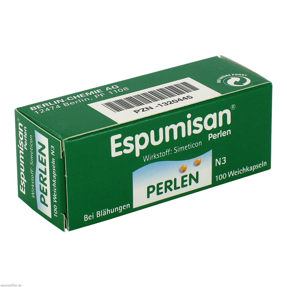 ESPUMISAN PERLEN 100St (BERLIN CHEMIE)