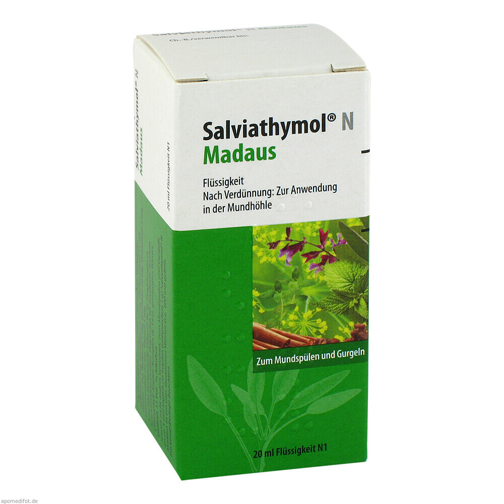 SALVIATHYMOL N MADAUS 20ml (VIATRIS HEALTHCARE)