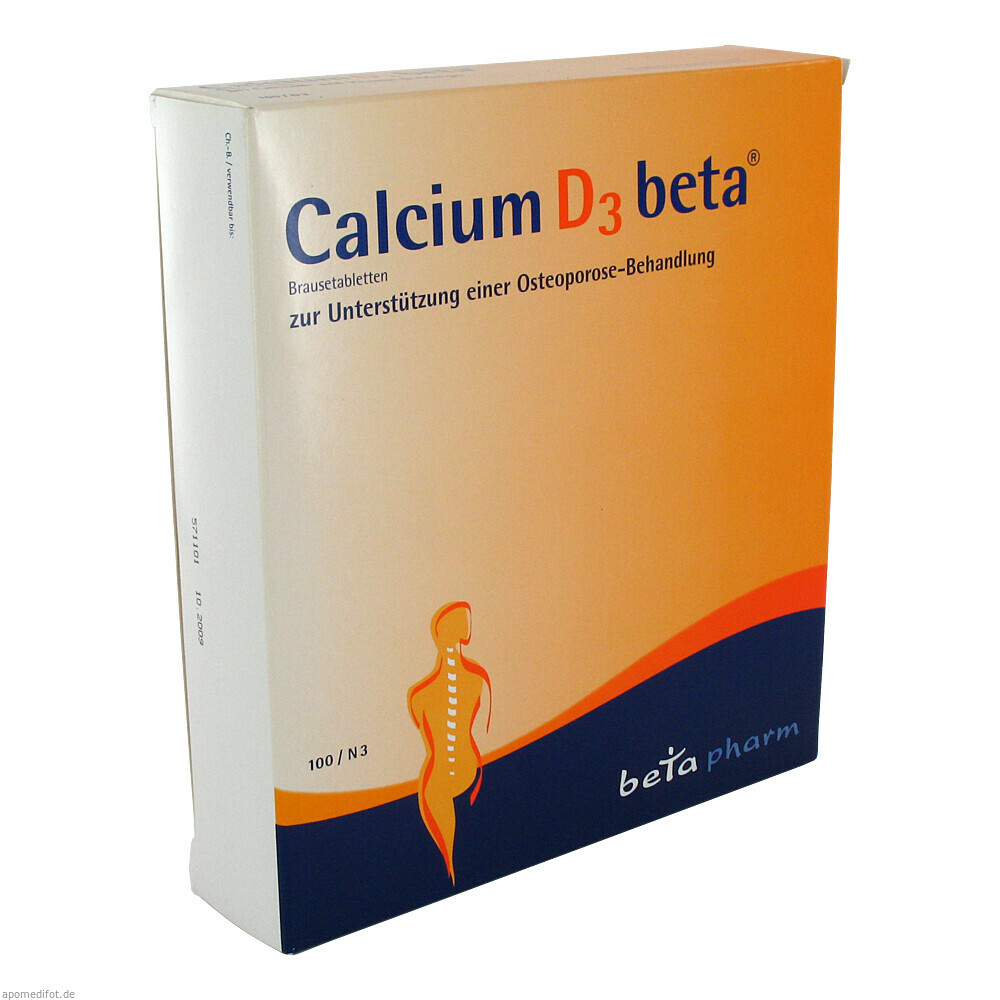 CALCIUM D3 BETA 100St (BETAPHARM)