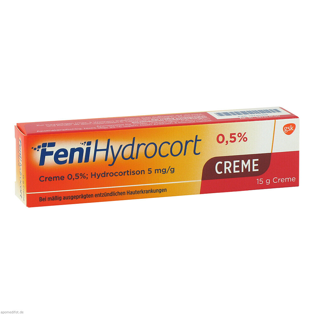 FENIHYDROCORT CREME 0.5% 15g (GSK OTC MEDICINES)