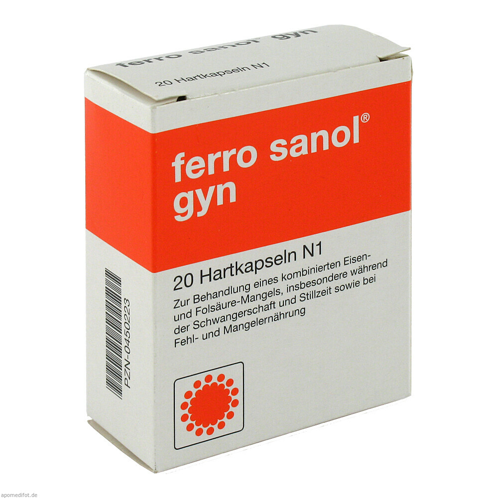 FERRO SANOL GYN 20St (UCB)