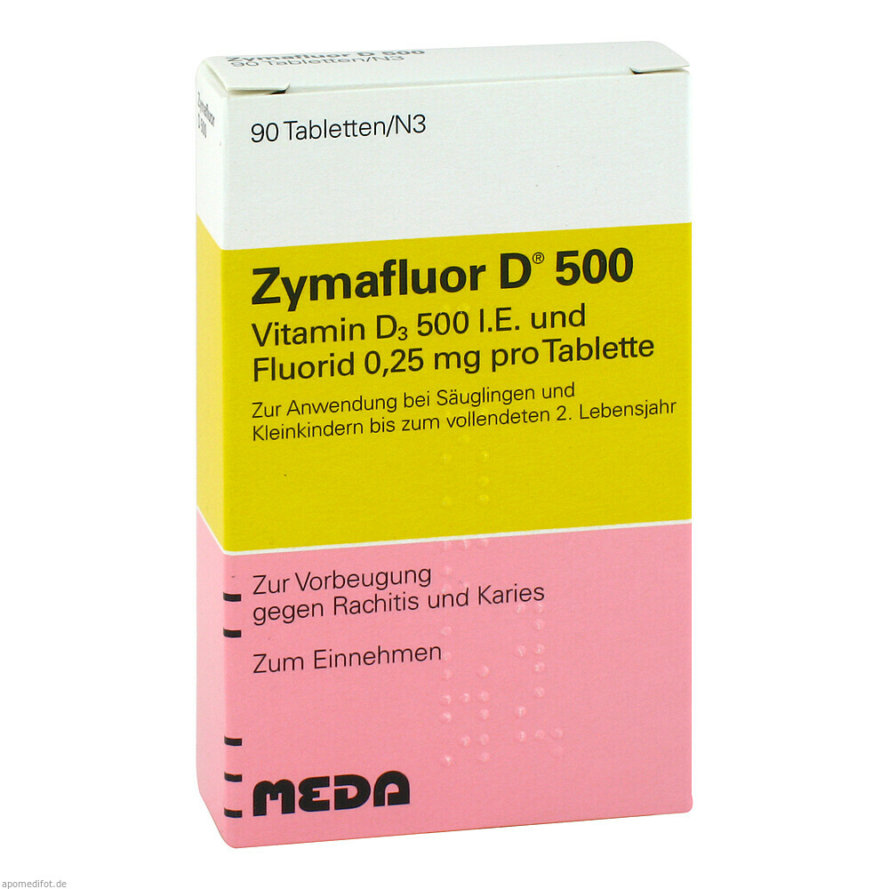 ZYMAFLUOR D 500 90St (VIATRIS HEALTHCARE)