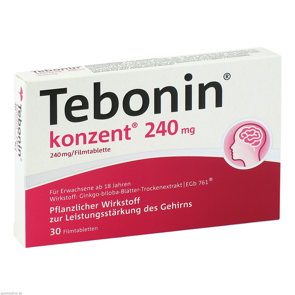 TEBONIN KONZENT 240MG 30St (SCHWABE)