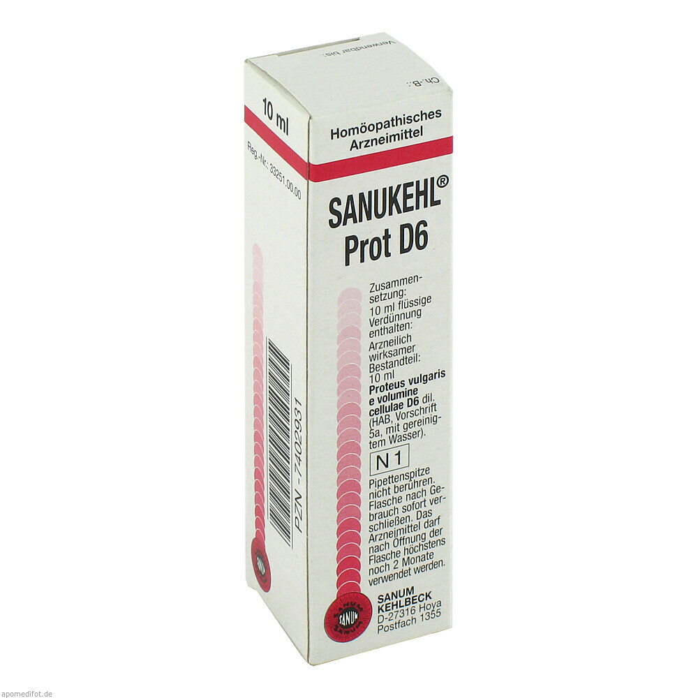 SANUKEHL PROT D 6 10ml (SANUM KEHL)