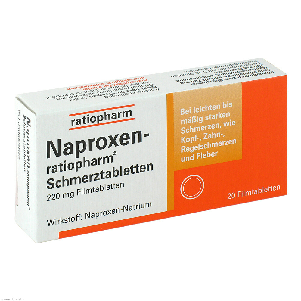 NAPROXEN RATIO SCHMERZTABL 20St (RATIOPHARM)