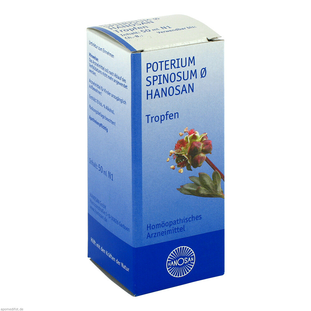 POTERIUM SPINOS URT D 1 50ml (HANOSAN)