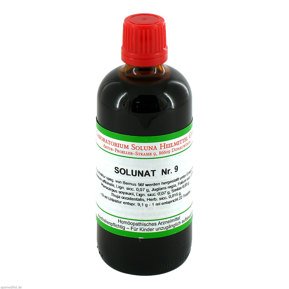 SOLUNAT NR 9 100ml (LABORATORI)