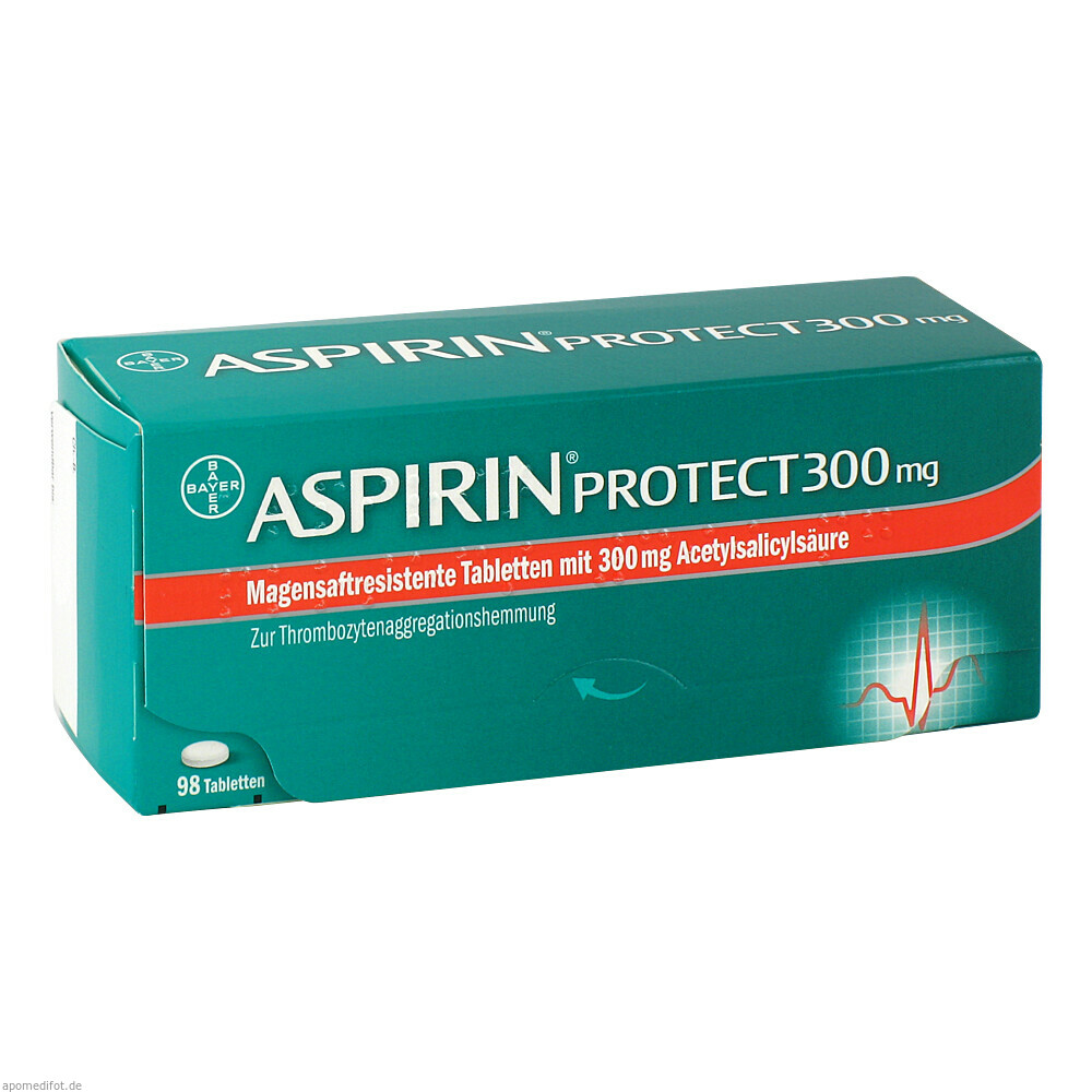 ASPIRIN PROTECT 300MG 98St (BAYER VITAL GB PHARMA)