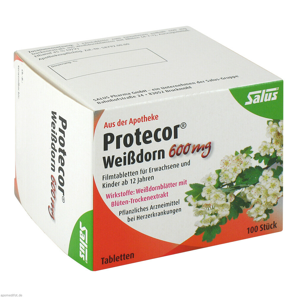 PROTECOR WEISSDORN 600MG 100St (SALUS PHARMA)