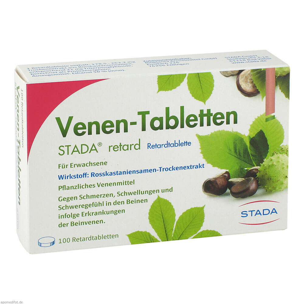 VENEN TABLETTEN STADA RET 100St (STADA CONSUMER HEALTH)