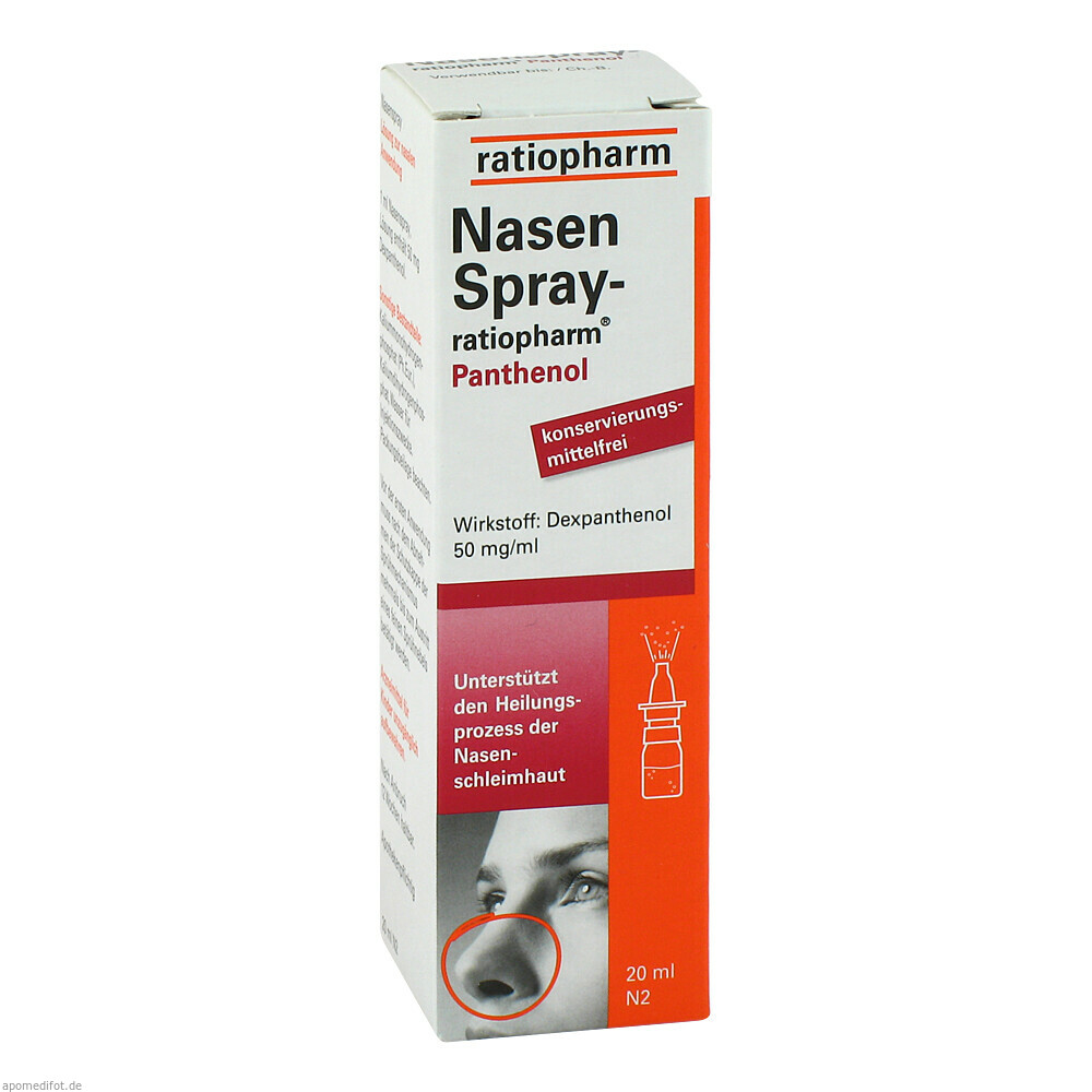 NASENSPRAY RATIO PANTHEN 20ml (RATIOPHARM)