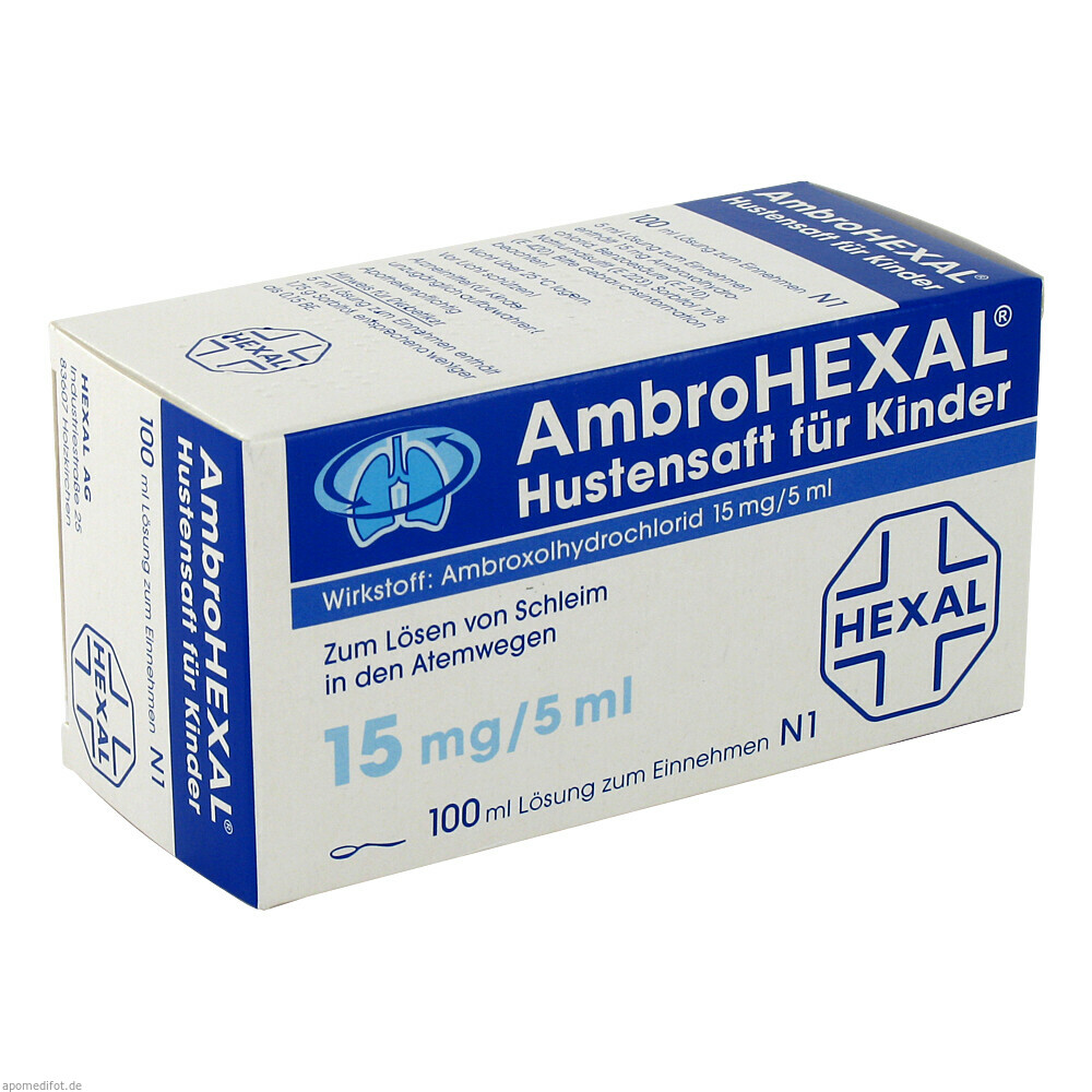 AMBROHEXAL HUSTENSAFT KDR 100ml (HEXAL)