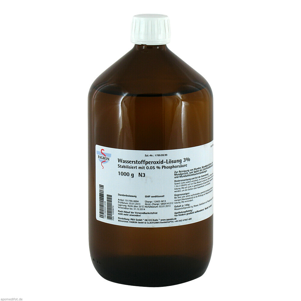 WASSERSTOFFPEROXID LSG 3% 1000g (FAGRON)