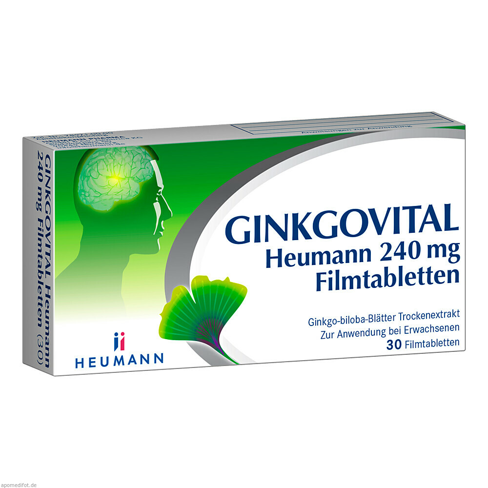 GINKGOVITAL HEUMANN 240MG 30St (HEUMANN PHARMA GENER.)