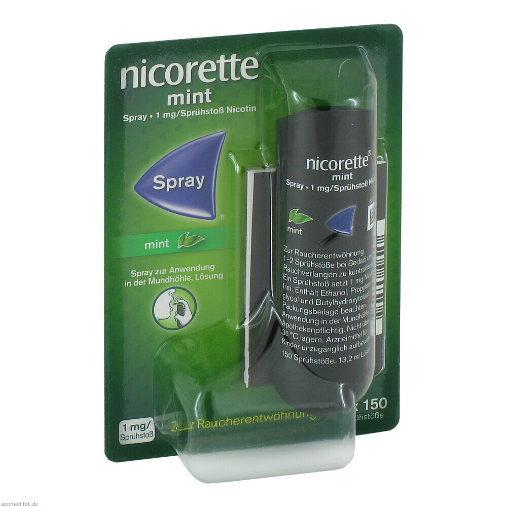 NICORETTE MINT SPRAY 1St (JOHNSON & JOHNS. OTC)