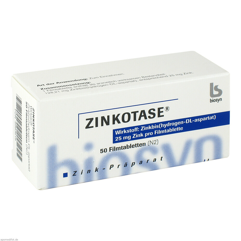 ZINKOTASE 50St (BIOSYN)