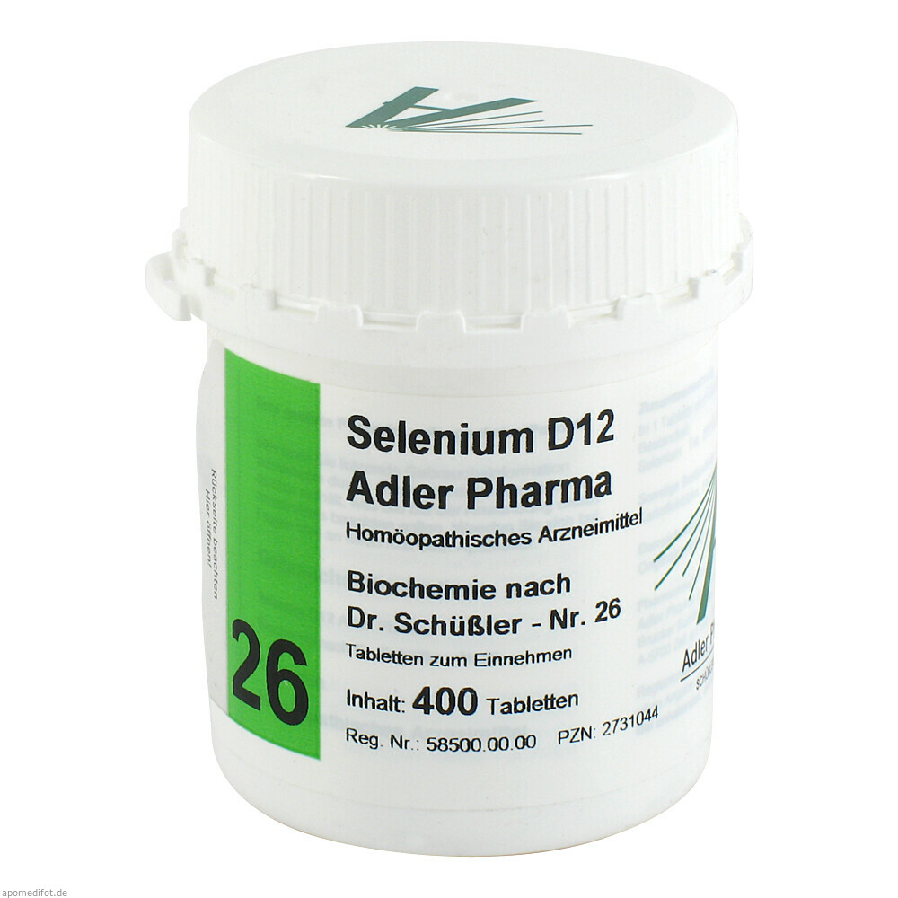 BIOCH ADLER26 SELENIUMD12 400St (ADLER PHARMA)