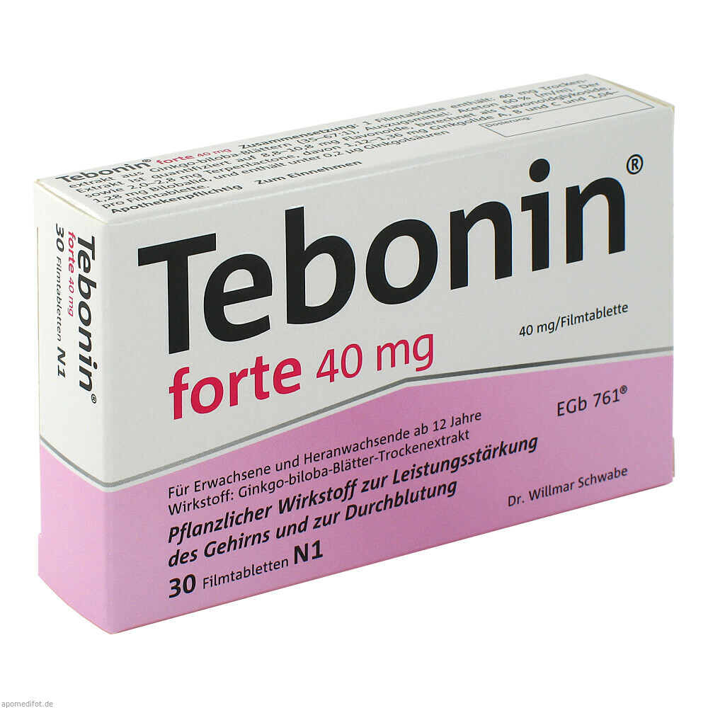 TEBONIN FORTE 40MG 30St (SCHWABE)