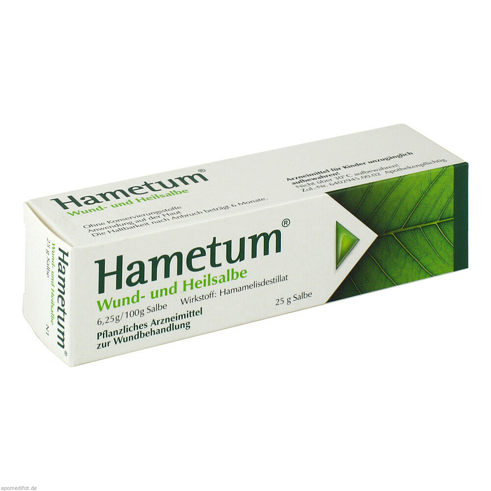 HAMETUM WUND UND HEILSALBE 25g (SCHWABE)