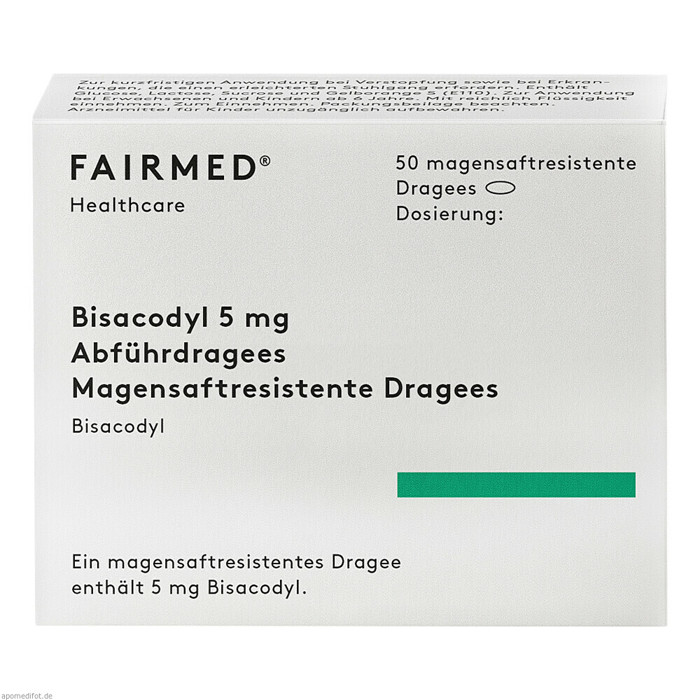 BISACODYL APO ROT 5MG 50St (FAIRMED HEALTHCARE)