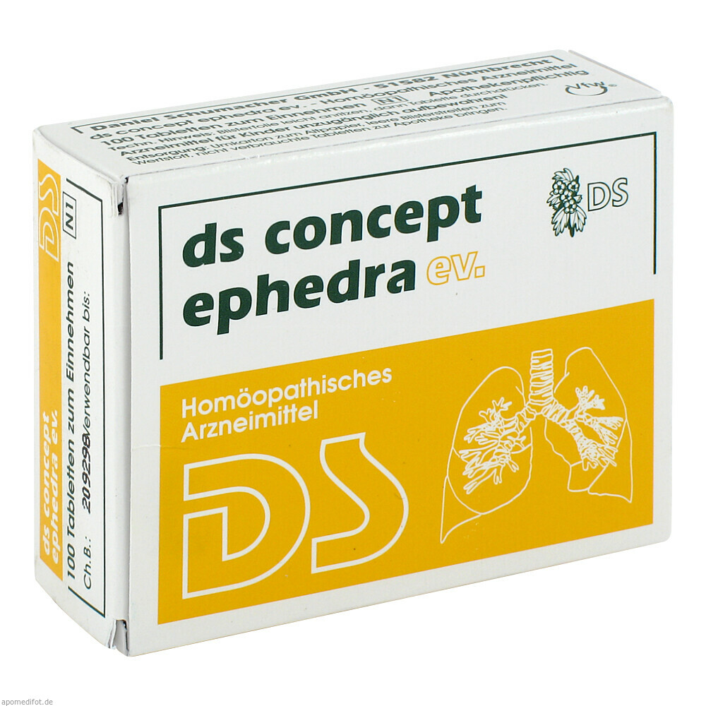 DS CONCEPT EPHEDRA EV TABL 100St (DS-PHARMAGIT)