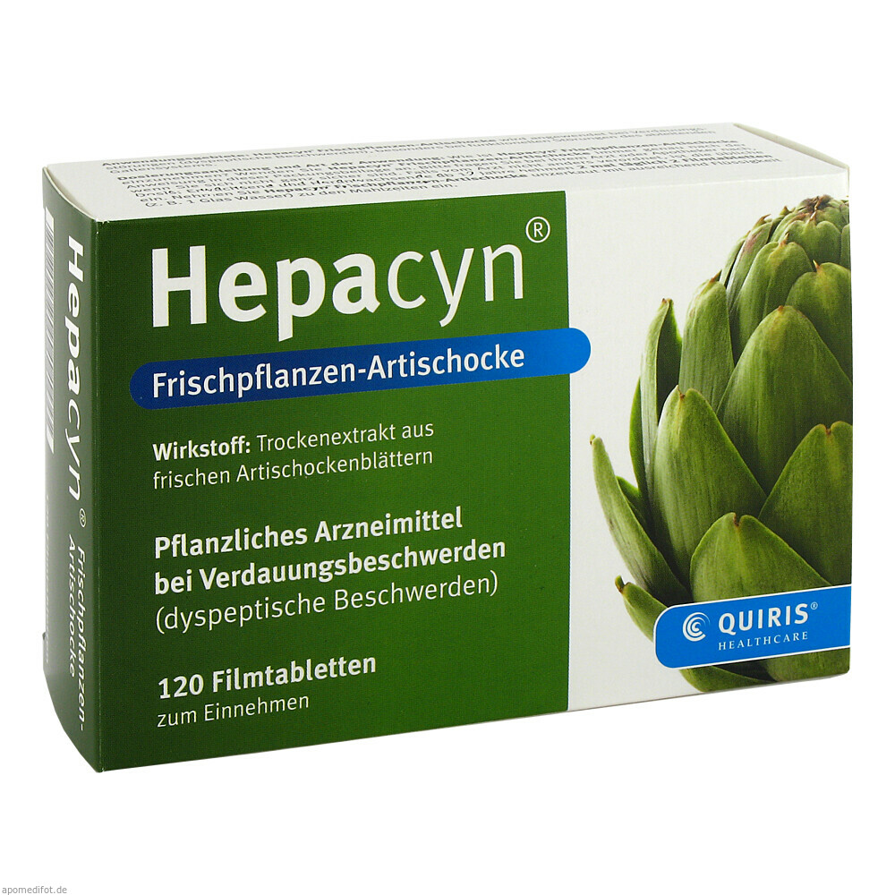 HEPACYN FRISCHPFL ARTISCHO 120St (QUIRIS)