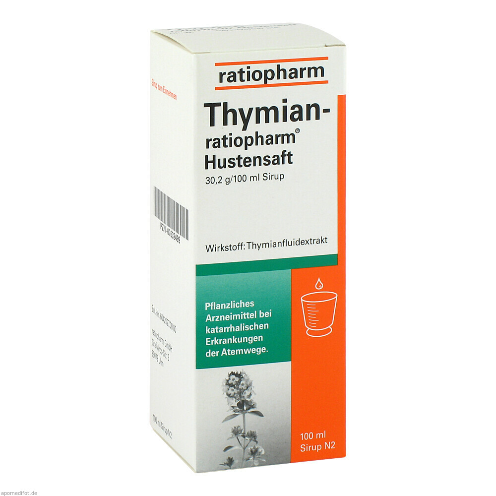 THYMIAN RATIO HUSTENSAFT 100ml (RATIOPHARM)