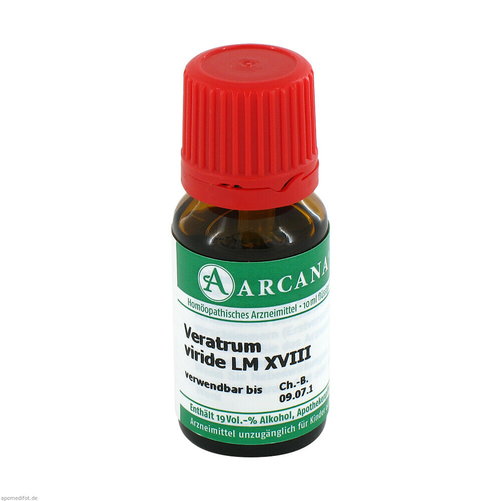 VERATRUM VIRIDE ARCA LM 18 10ml (ARCANA)