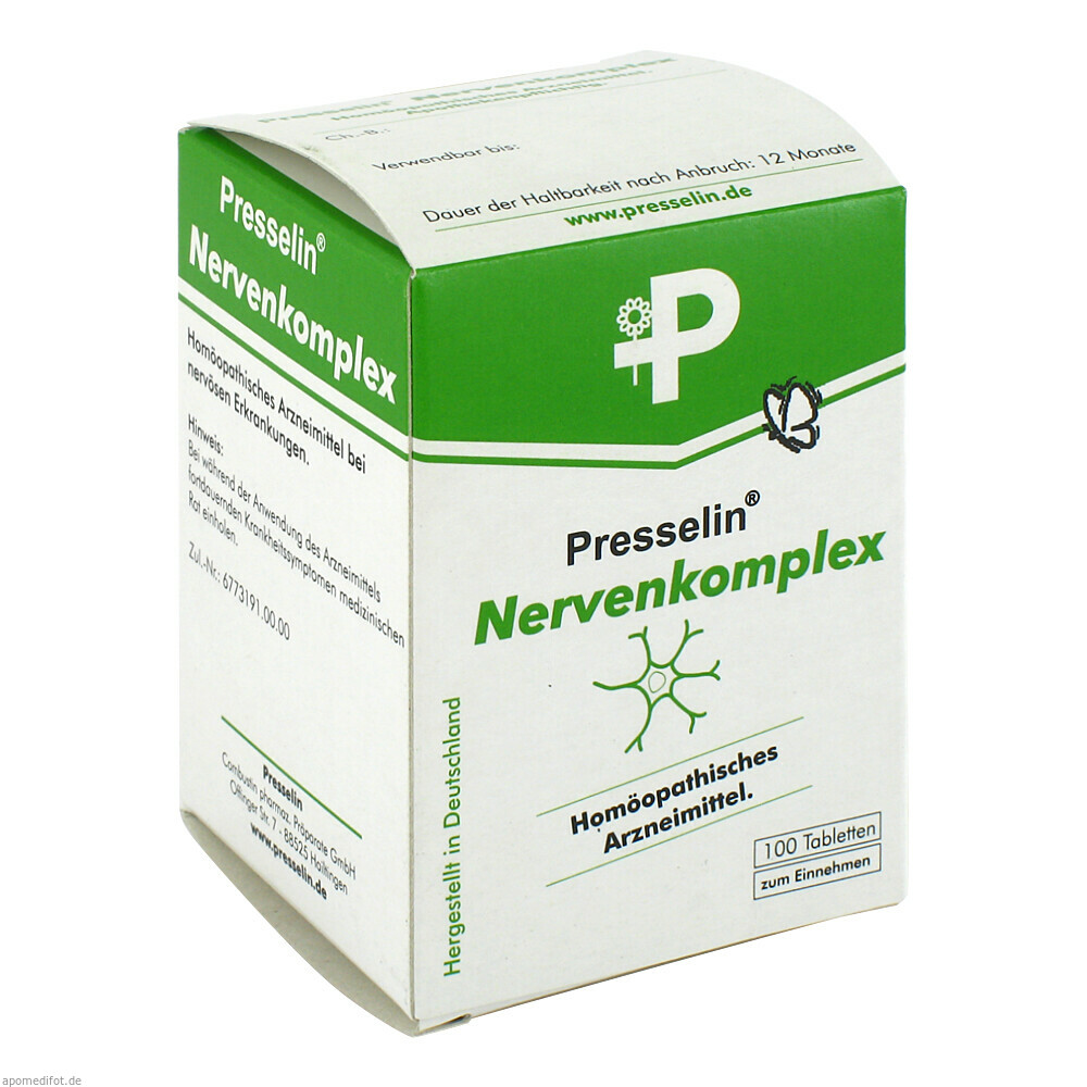 PRESSELIN NERVENKOMPLEX 100St (COMBUSTIN)