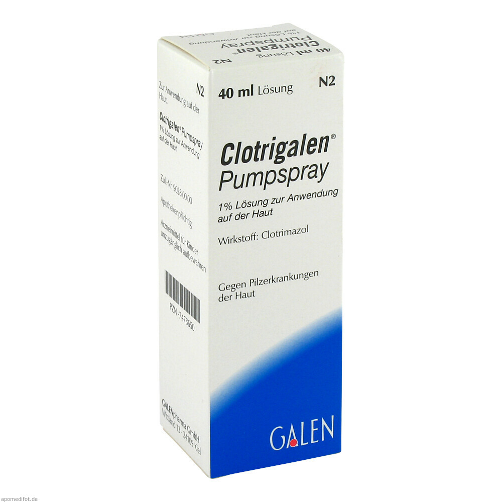 CLOTRIGALEN PUMPSPRAY 40ml (GALENPHARMA)