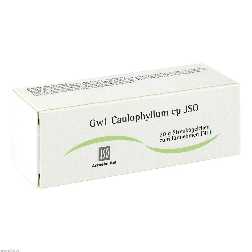 GW1 CAULOPHYLLUM CP JSO 20g (ISO ARZNEI)