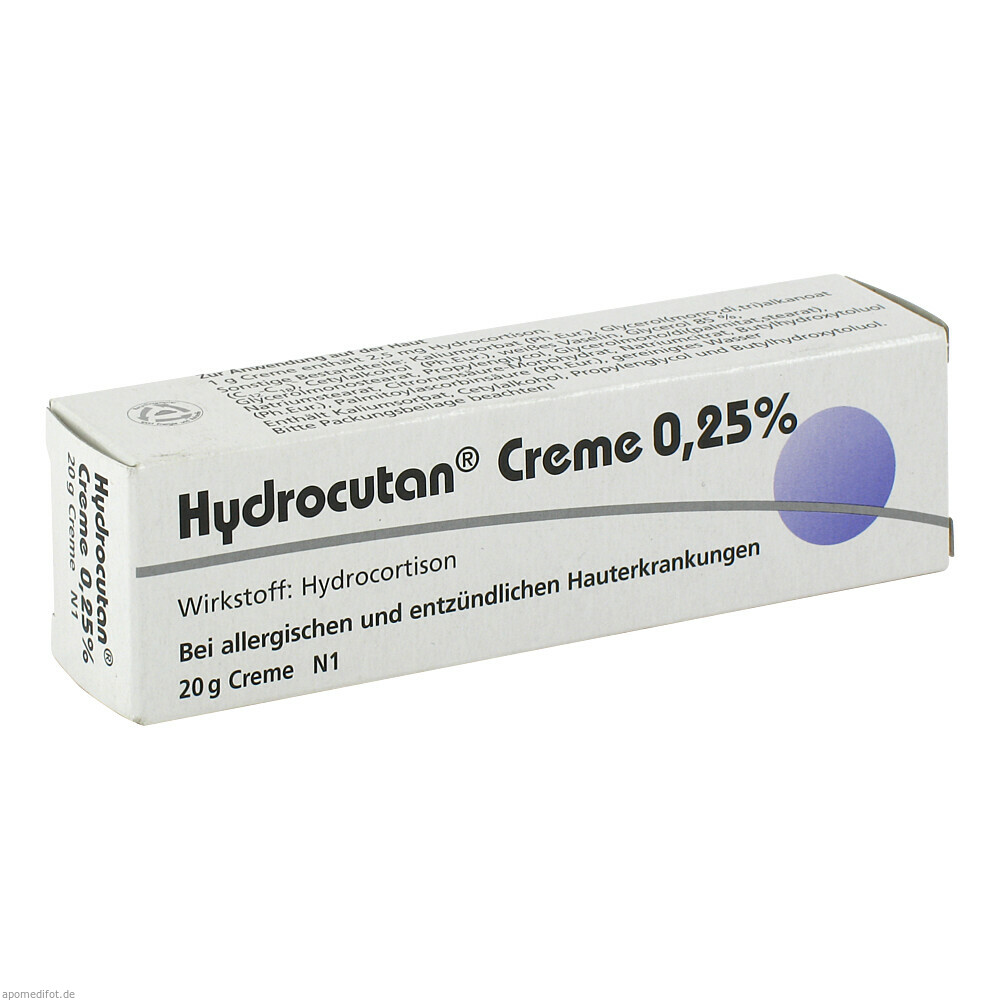 HYDROCUTAN CREME 0.25% 20g (DERMAPHARM)