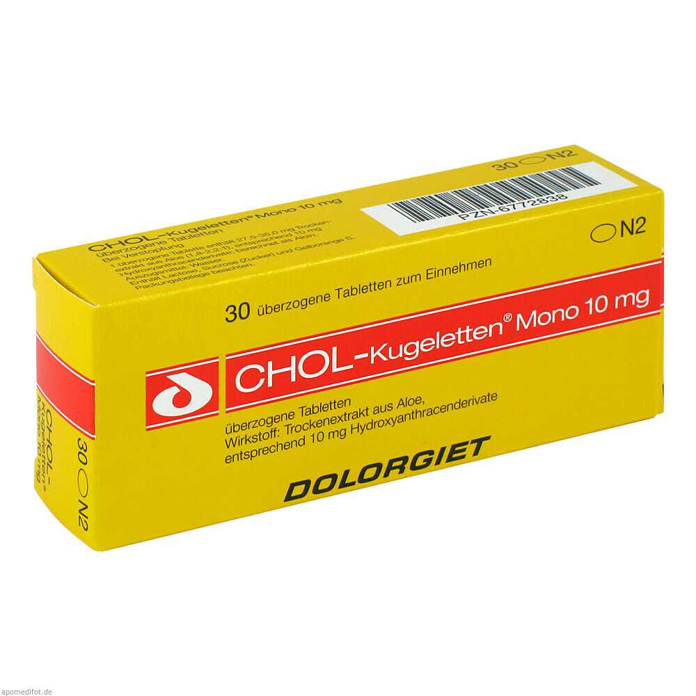 CHOL KUGELETTEN MONO 10MG 30St (THEISS NAT)