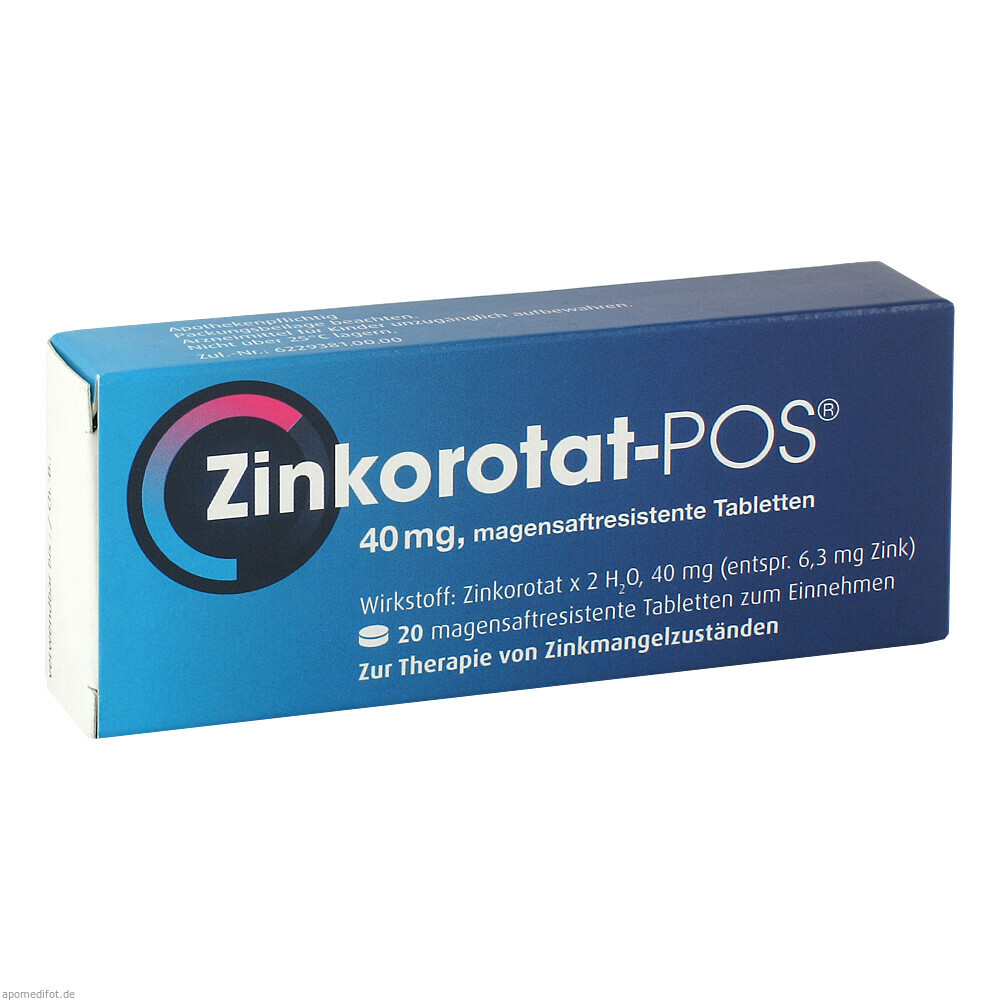 ZINKOROTAT POS 20St (URSAPHARM)