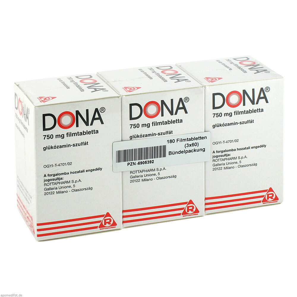 DONA 750 FILMTABLETTEN 180St (EURIMPHARM ARZNEIM.)