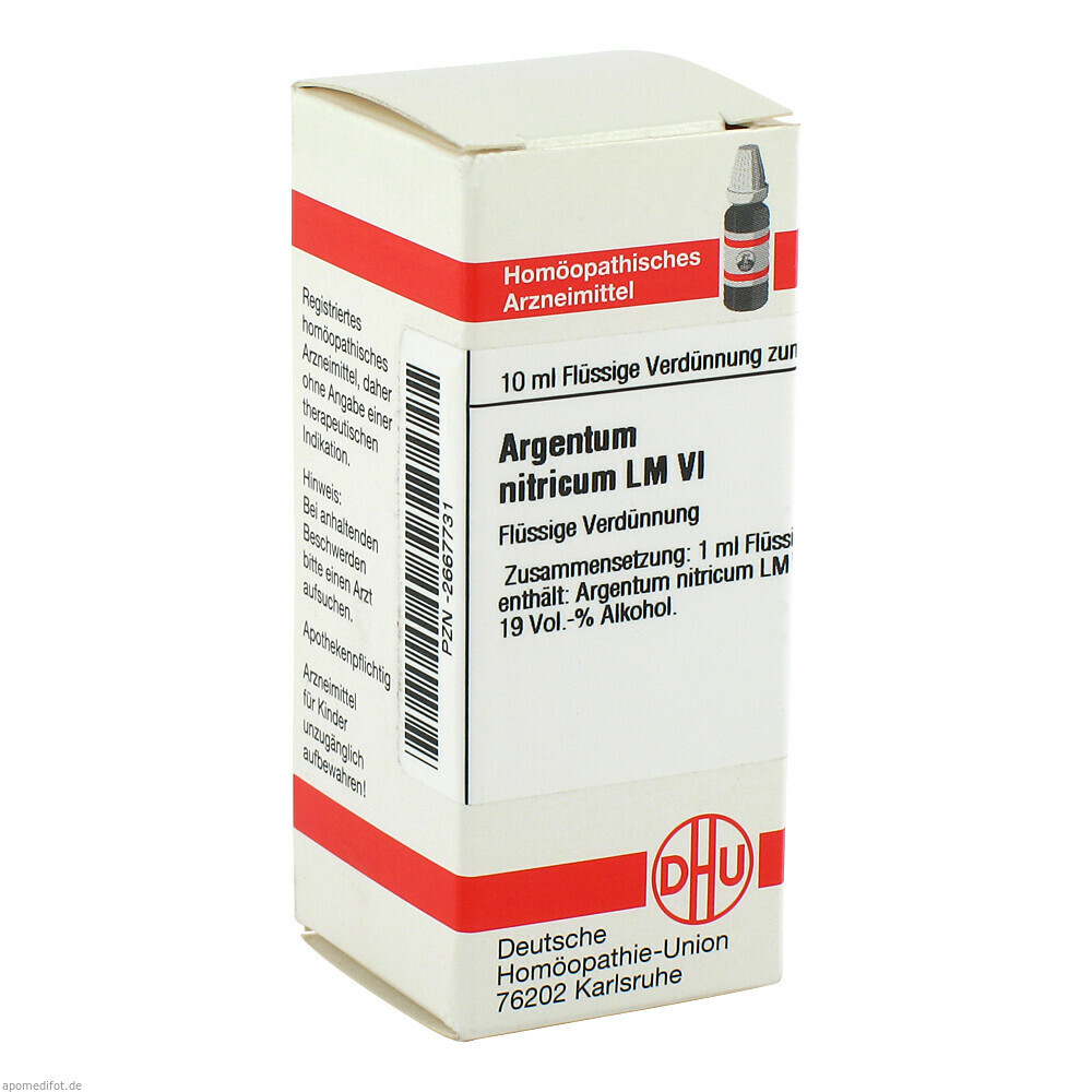 ARGENT NITR LM VI 10ml (DHU)