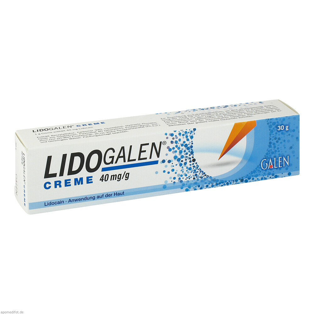 LIDOGALEN 40 MG/G CREME 30g (GALENPHARMA)