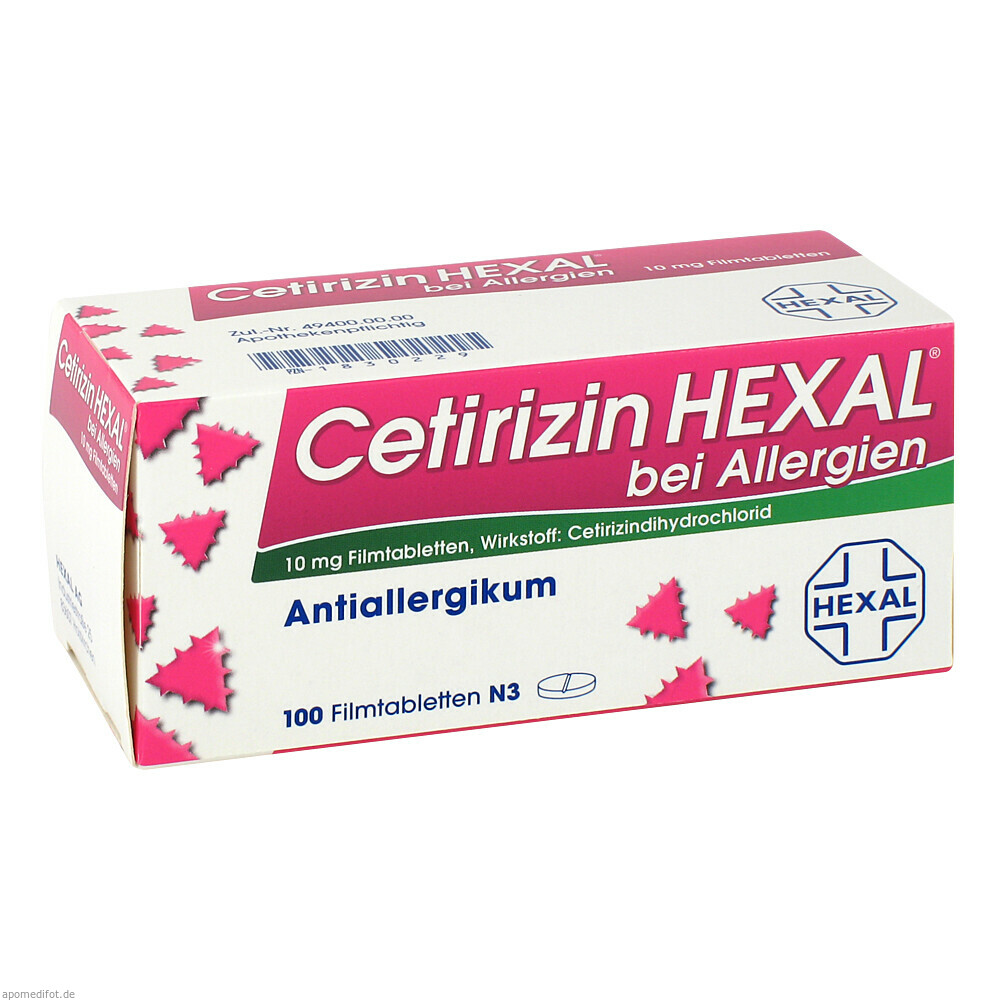 CETIRIZIN HEXAL B ALLERGIE 100St (HEXAL)