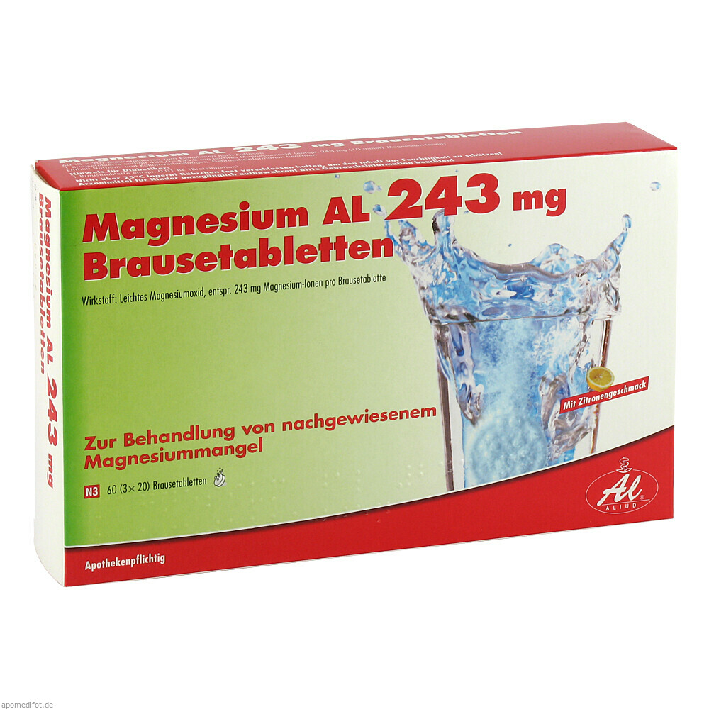 MAGNESIUM AL 243MG BTA 60St (ALIUD PHARMA GMBH)